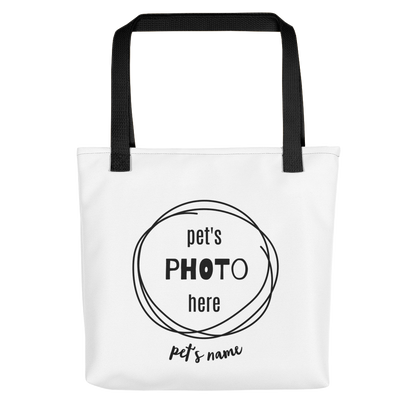 Custom Head Pet Tote bag
