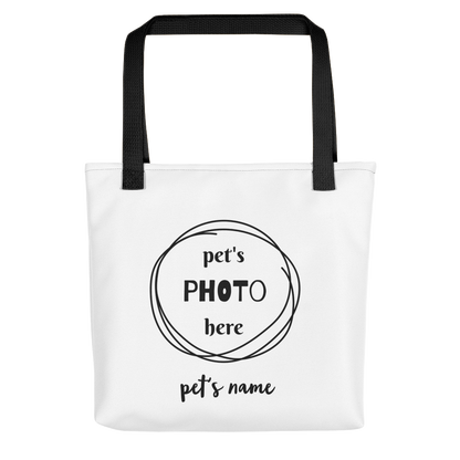 Custom Pet Sketcher Tote bag