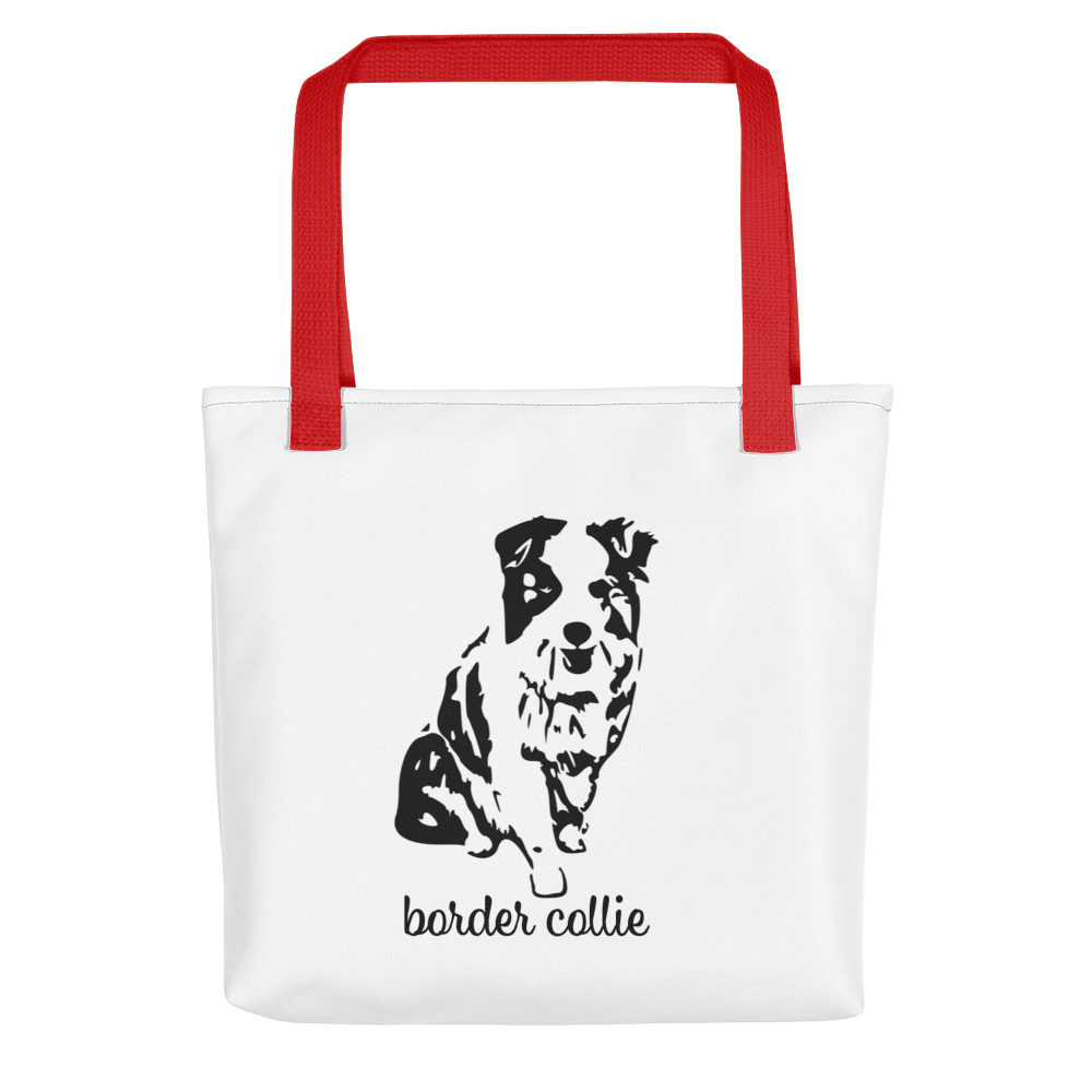 Border Collie Tote Bag