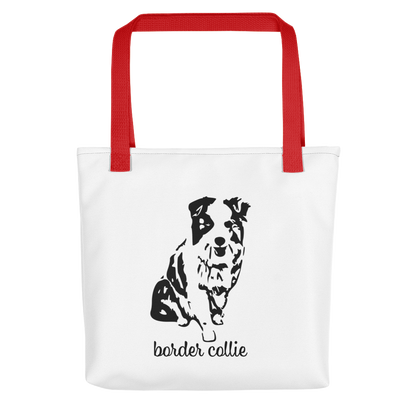 Border Collie Tote Bag