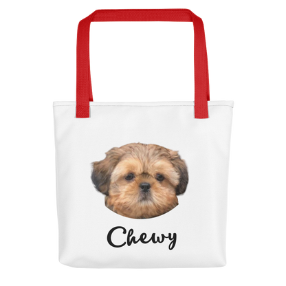 Custom Head Pet Tote bag