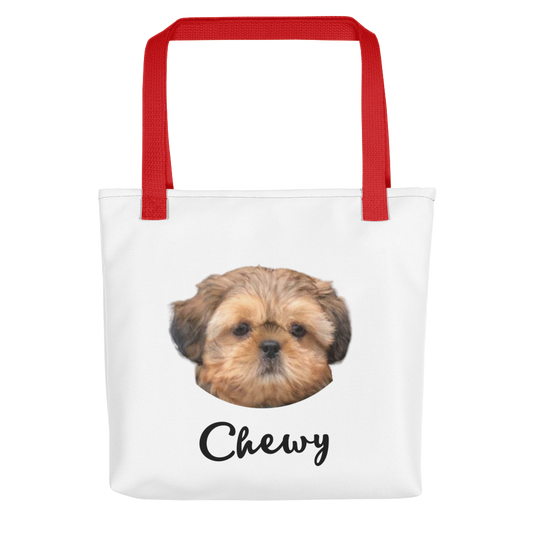 Custom Head Pet Tote bag