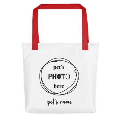Custom Pet Sketcher Tote bag