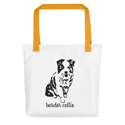 Border Collie Tote Bag