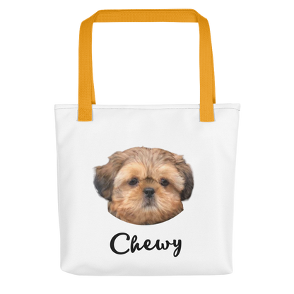 Custom Head Pet Tote bag