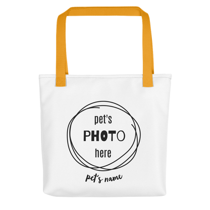 Custom Head Pet Tote bag