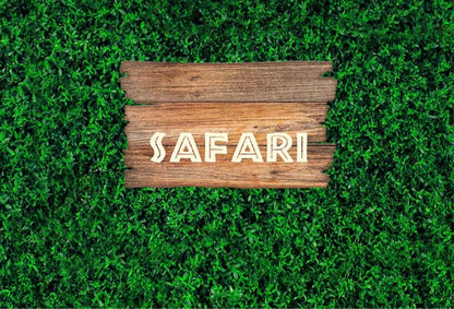 Grass Safari Backdrop (Material: Vinyl)