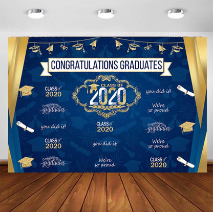 Graduates Backdrop (Material: Vinyl)