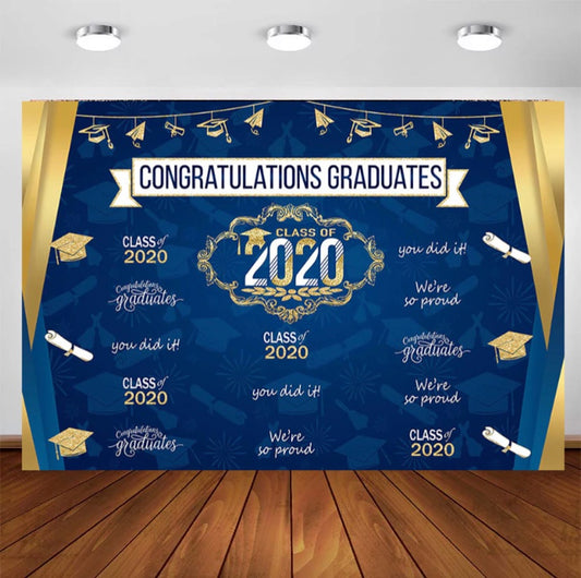 Graduates Backdrop (Material: Vinyl)