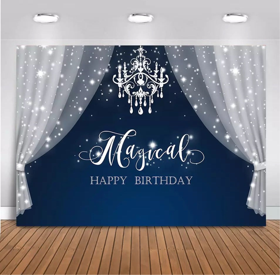 Magical Reunion Backdrop (Material: Vinyl)