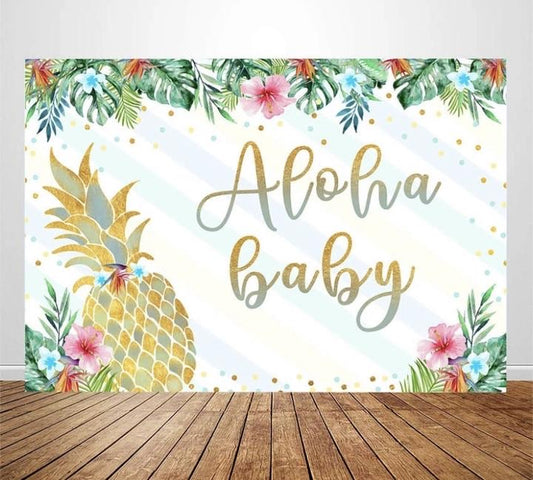 Aloha Backdrop (Material: Vinyl)