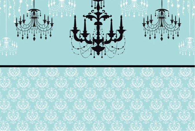Chandelier Backdrop (Material: Vinyl)