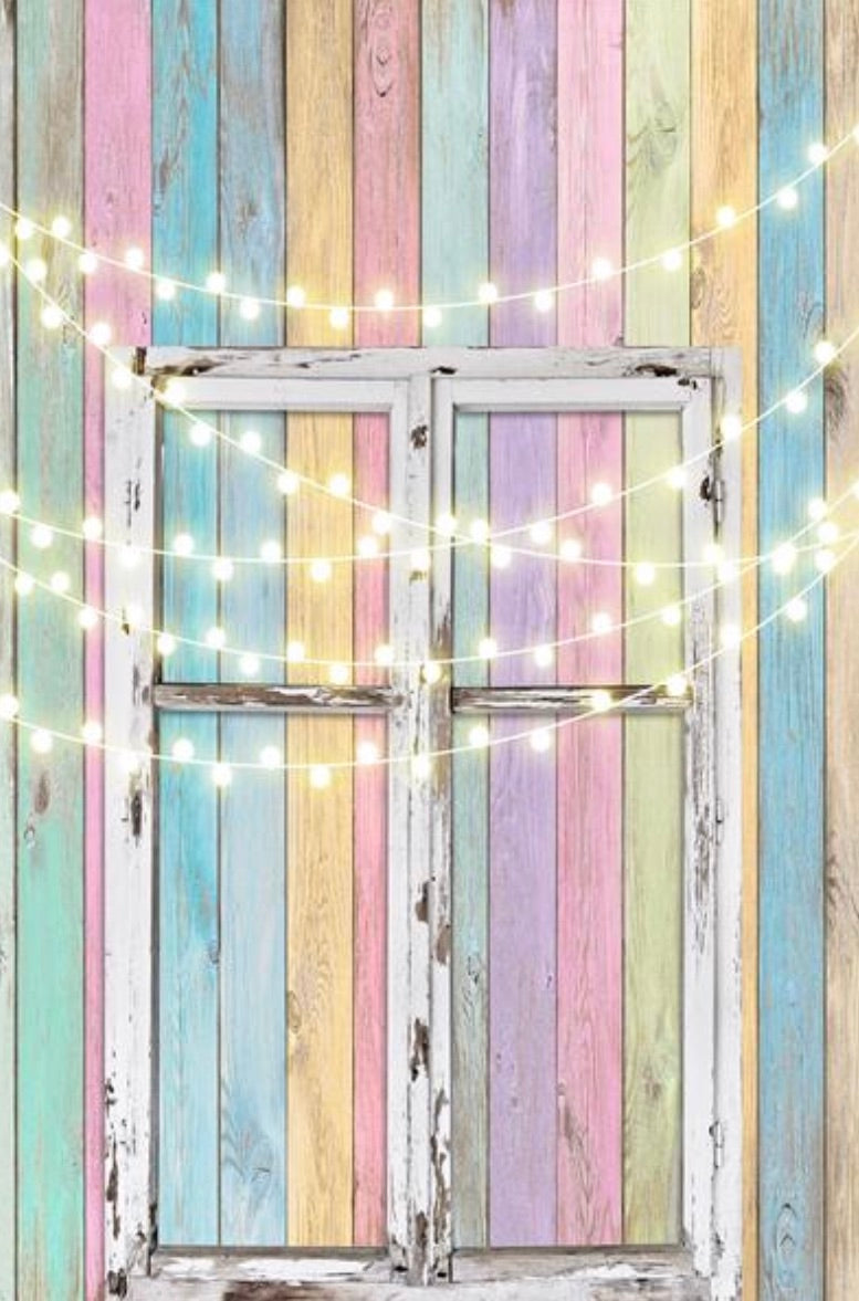 Wood Multicolors Backdrop (Material: Microfiber)