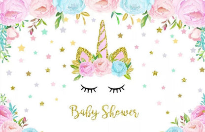 Unicorn Backdrop (Material: Vinyl)