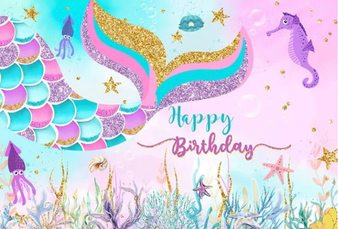 Sirena Backdrop (Material: Vinyl)