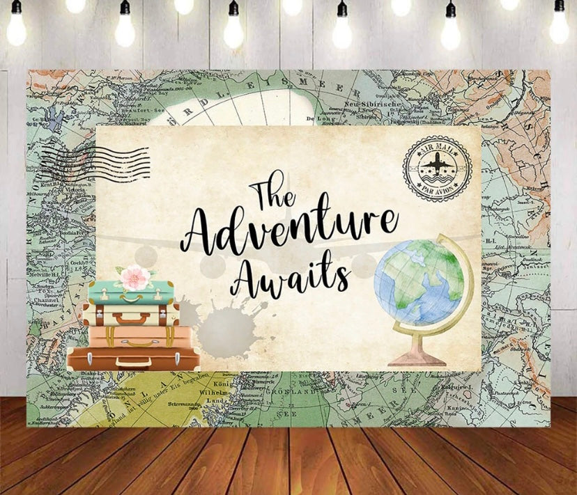 Airmail Backdrop (Material: Vinyl)