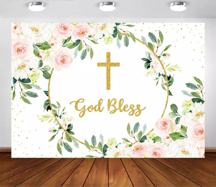 Blessing Backdrop (Material: Vinyl)