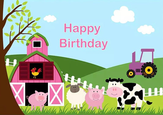 Pink Farm (Material: Vinyl)