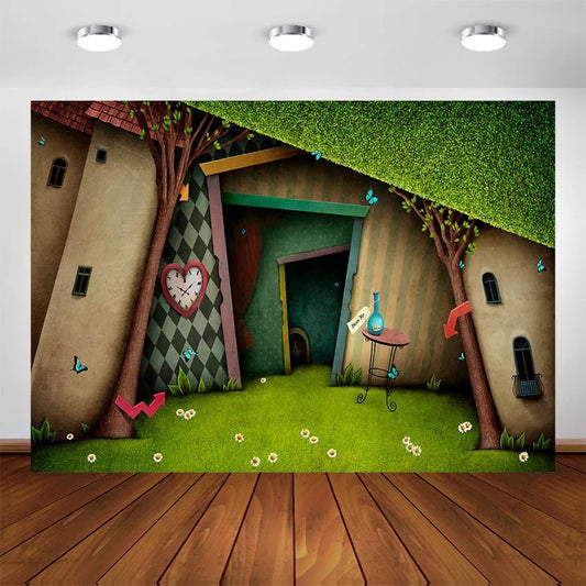 Alice Backdrop (Material: Vinyl)
