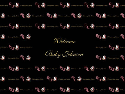 Custom Step & Repeat Backdrop (Material: Vinyl or Microfiber)