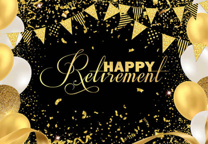 Retirement Reunion Backdrop (Material: Vinyl)