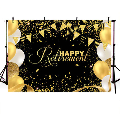 Retirement Reunion Backdrop (Material: Vinyl)