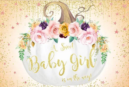 Sweet Pumpkin Backdrop (Material: Vinyl)