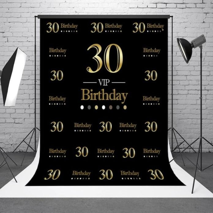 Custom Step & Repeat Backdrop (Material: Vinyl or Microfiber)