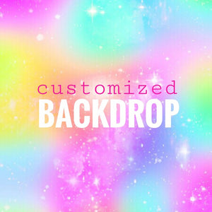 Customized Backdrop (12ft x 8ft / 365cm x250cm)