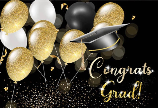 Graduation Backdrop (Material: Vinyl)