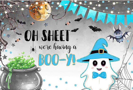 Boo-y Backdrop (Material: Vinyl)