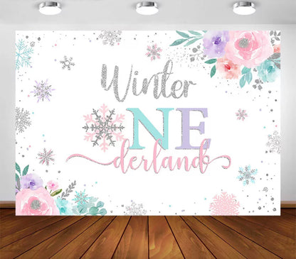 Frozen Backdrop (Material: Vinyl)