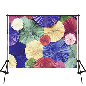 Chinese Colourful Backdrop (Material: Microfiber)