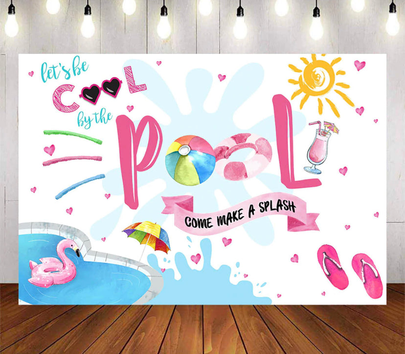 Making a Splash Backdrop (Material: Vinyl)