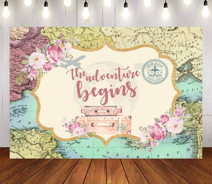 Adventuring Backdrop (Material: Vinyl)