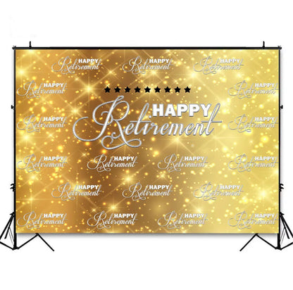 Retirement Backdrop (Material: Vinyl)