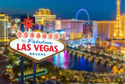 Fabulous Las Vegas Backdrop (Material: Vinyl)