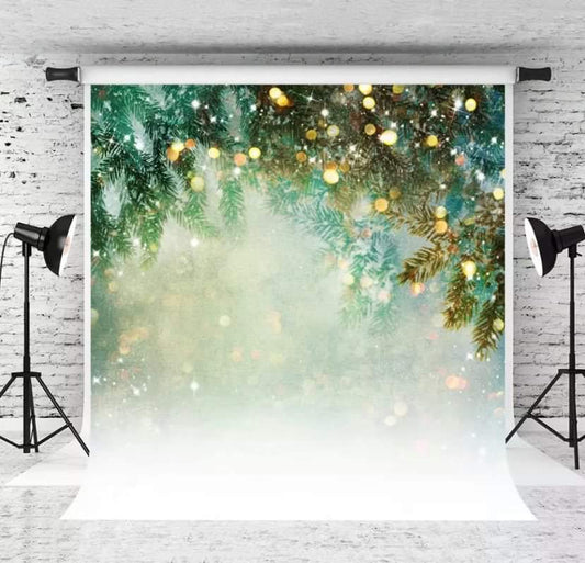 Greenly Christmas Backdrops (Material: Vinyl)