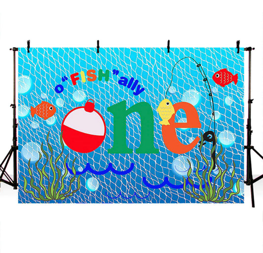 Fish Ally Backdrop (Material: Vinyl)