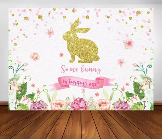 Rabbit Backdrop (Material: Vinyl)