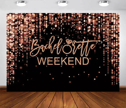 Bachelorette Backdrop (Material: Vinyl)