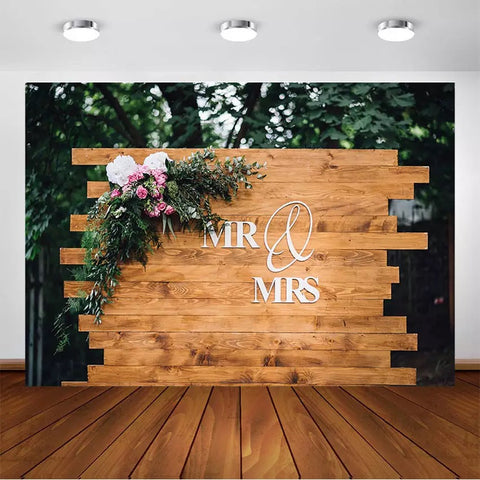 Marriage Backdrop (Material: Vinyl)