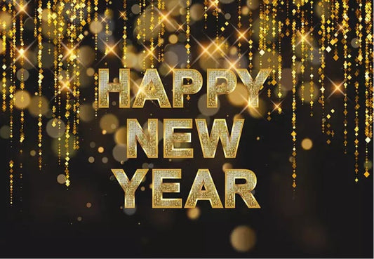 New Year Backdrop (Material: Vinyl)