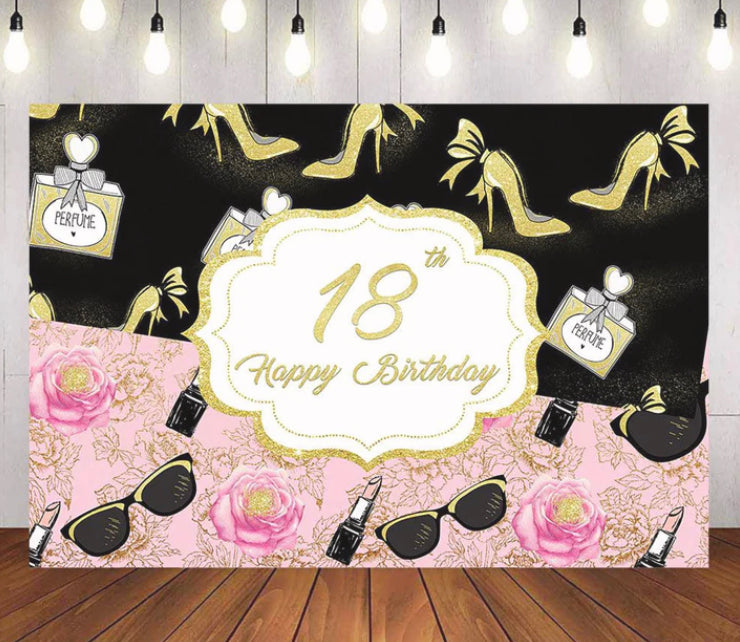 Glamour Backdrop (Material: Vinyl)