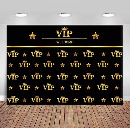 VIP Backdrop (Material: Vinyl)