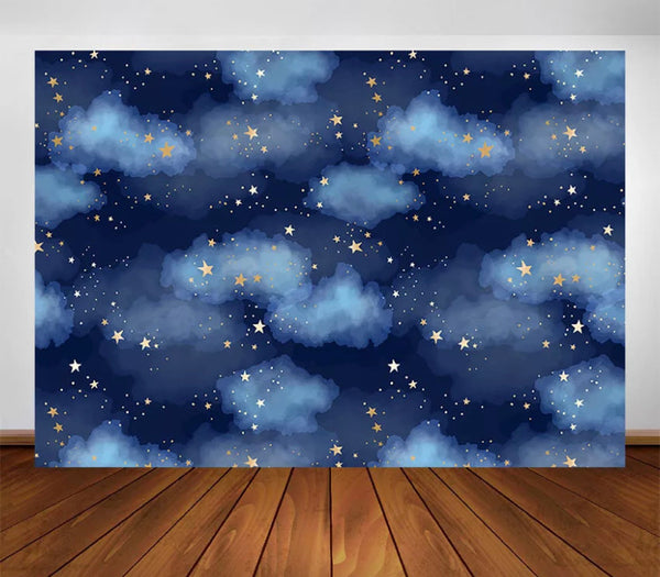 Stars in the Night Backdrop