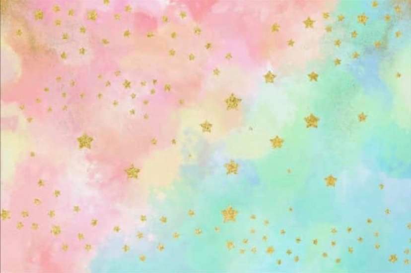Twinkle in Pastel Backdrop (Material: Microfiber)
