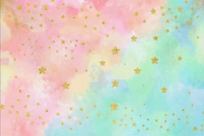 Twinkle in Pastel Backdrop (Material: Microfiber)