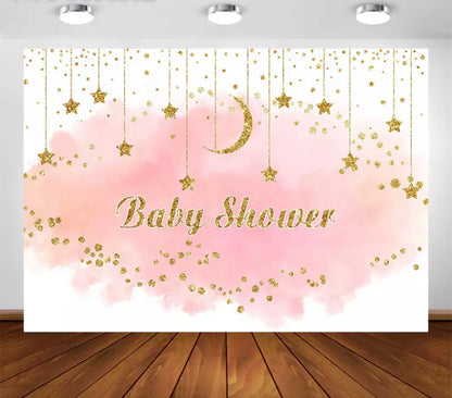 Twinkle Pink Backdrop (Material: Vinyl)