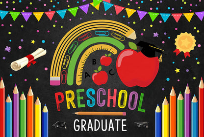 Preschool Backdrop (Material: Vinyl)